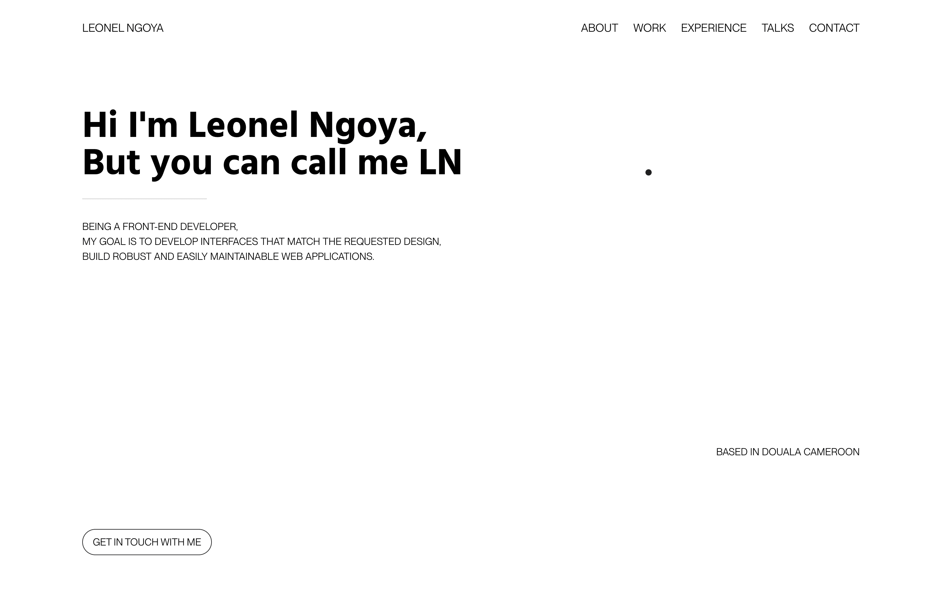 Creative Portfolio 1 — animation-driven Next.js portfolio