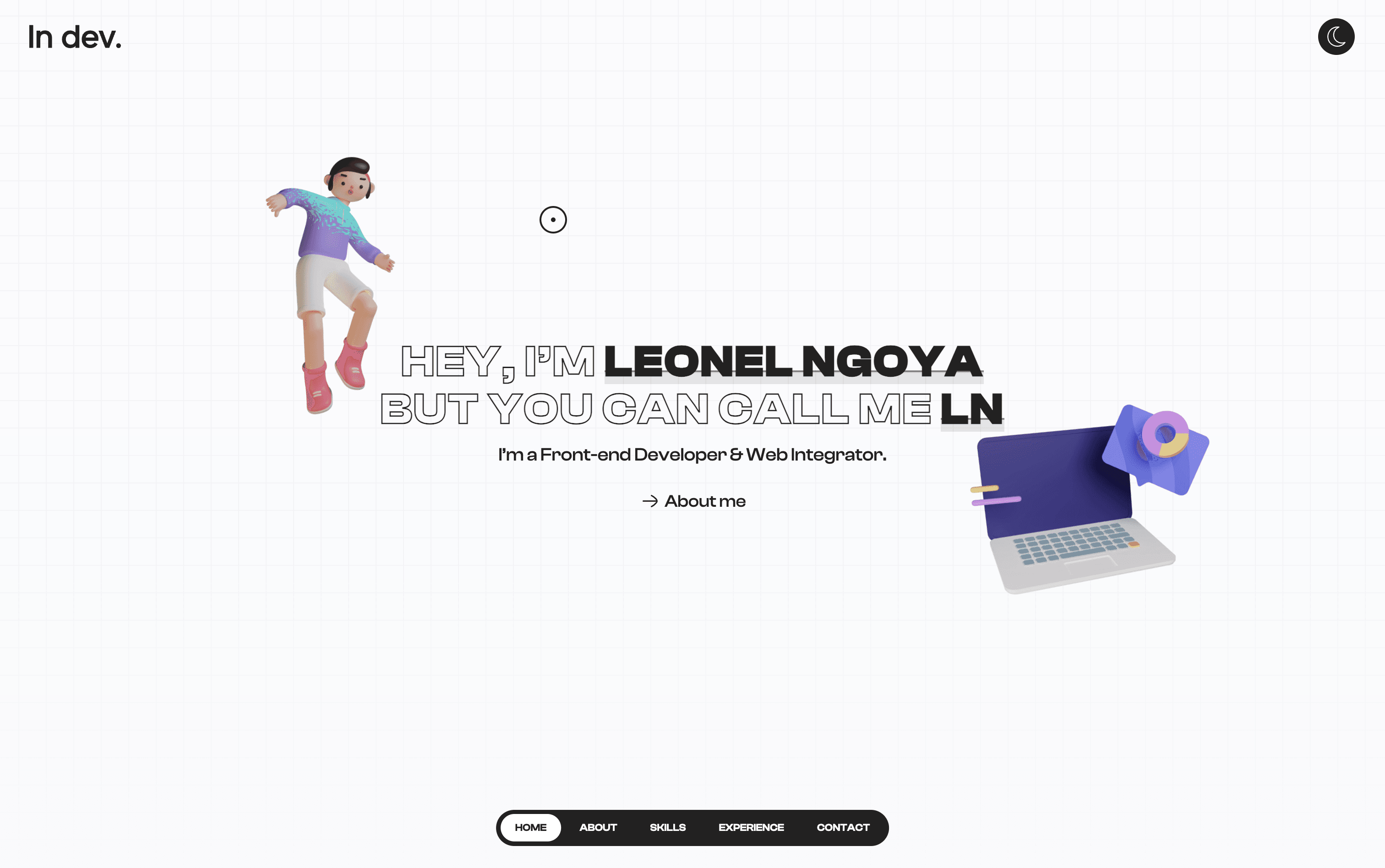 Creative Portfolio 2 — minimalist Next.js portfolio