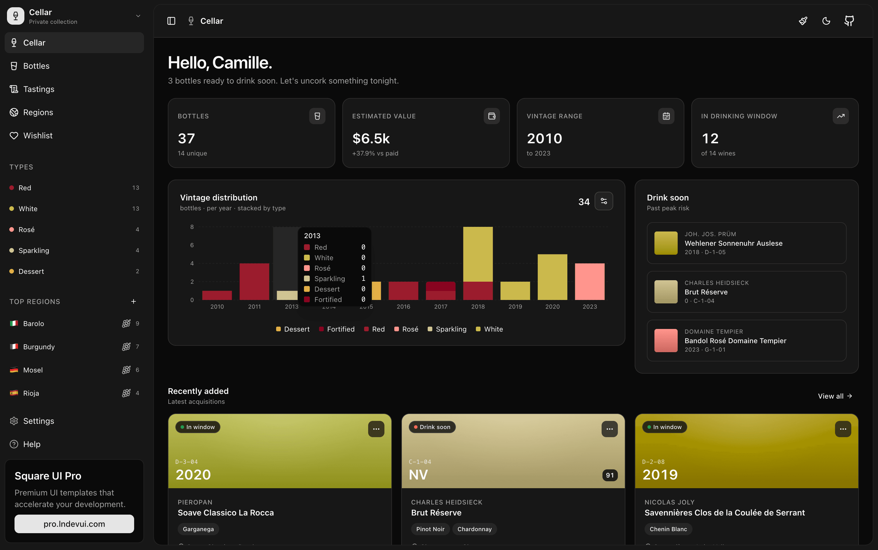 cellar screenshot